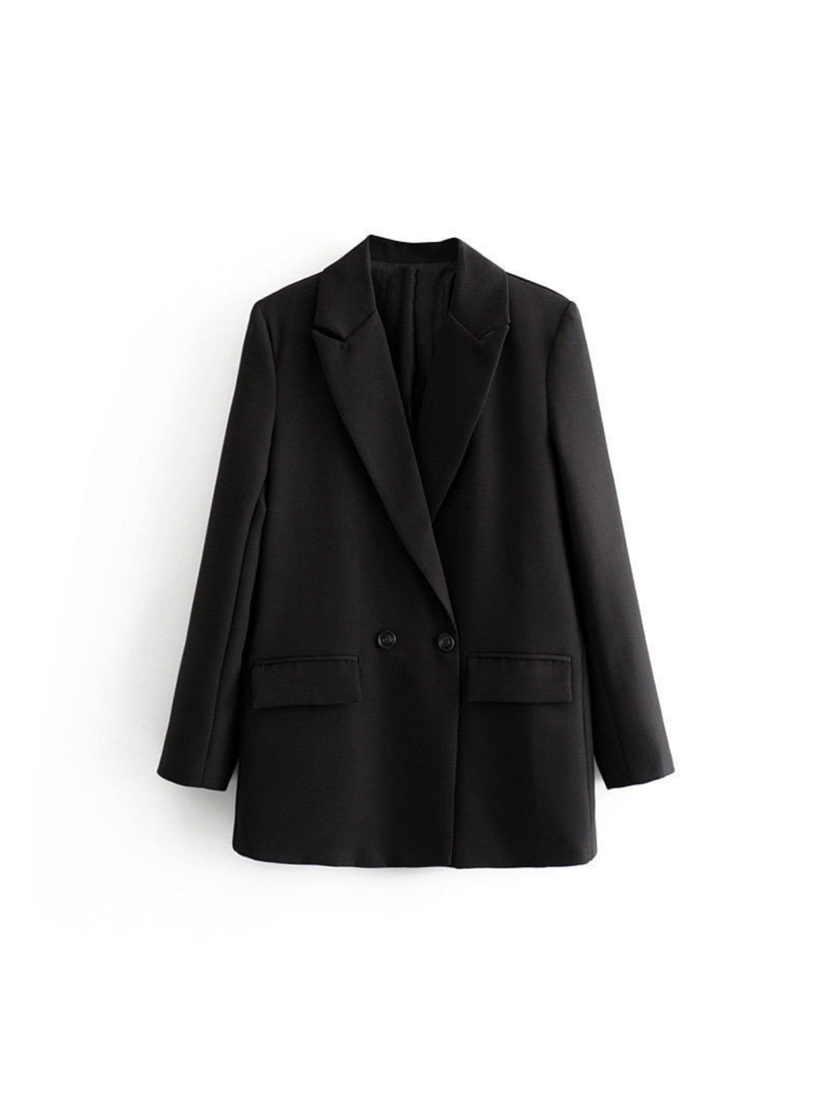 Always Chic Double Breasted Blazer - LA FEMME WANDERER