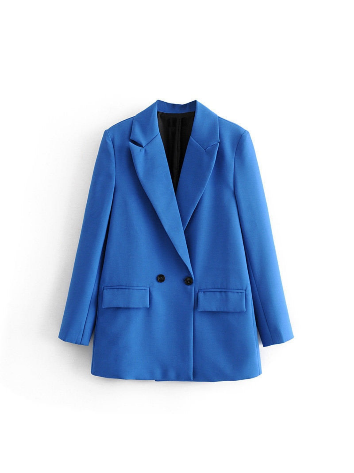 Always Chic Double Breasted Blazer - LA FEMME WANDERER