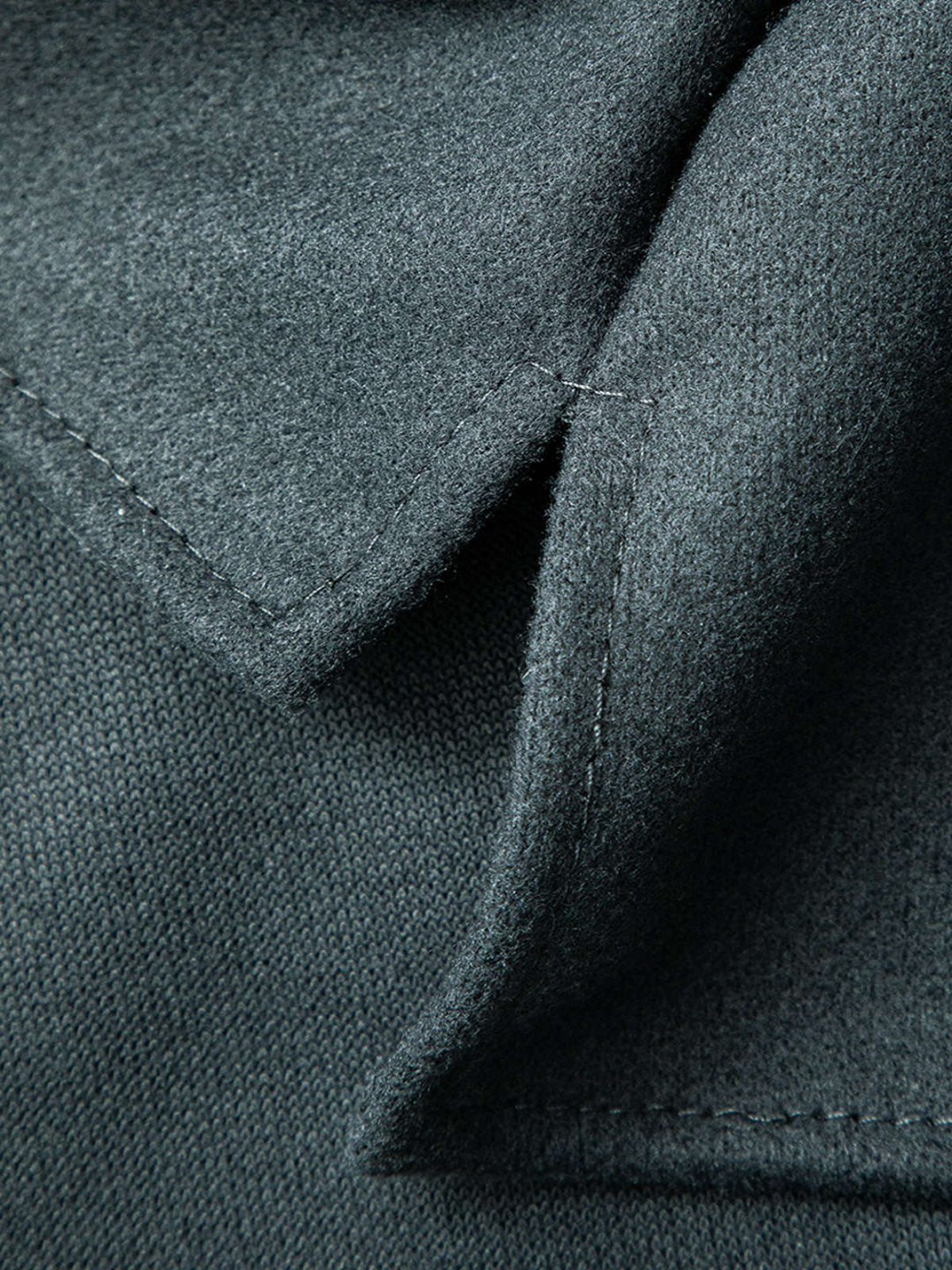 Asymmetrical Round Neck Knit Coat With Scarf - LA FEMME WANDERER