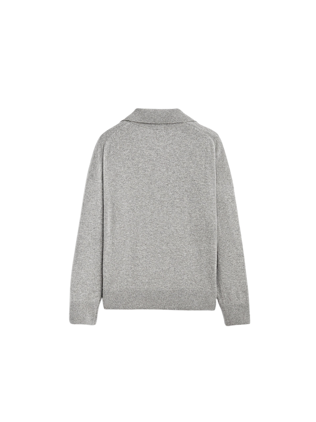 Polo Collar Casual Knitted Sweater - LA FEMME WANDERER