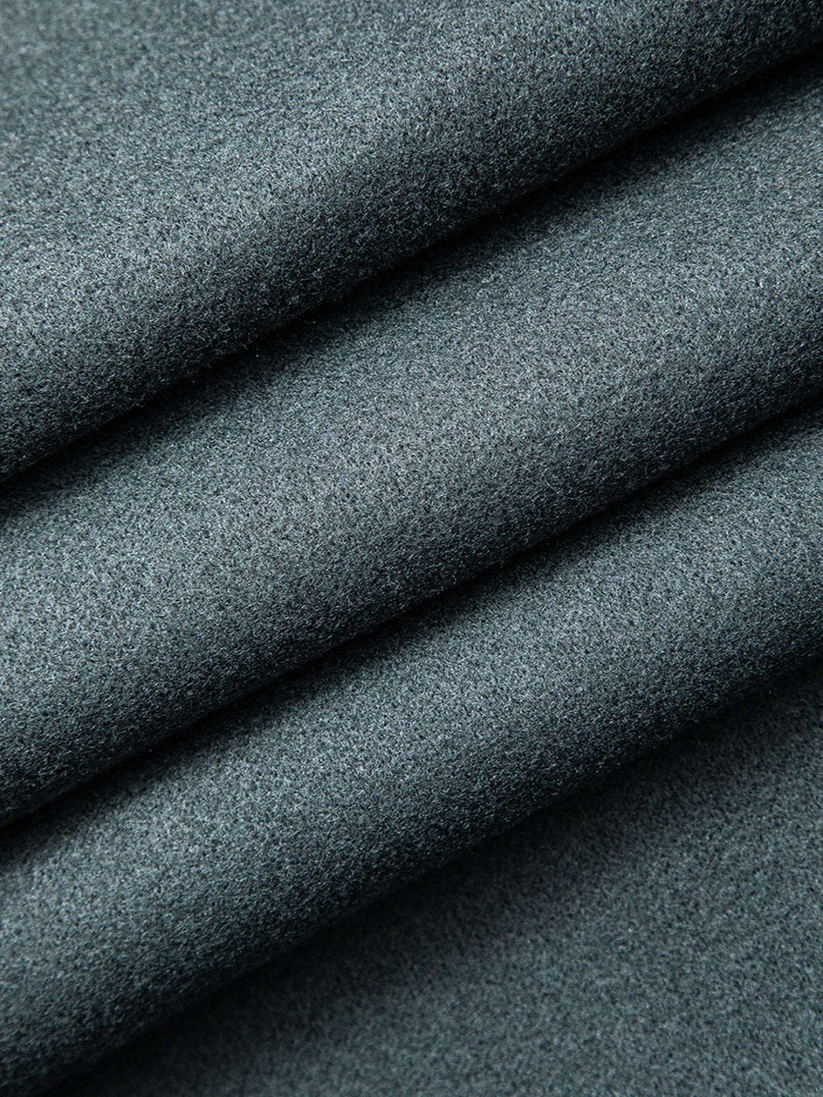 Asymmetrical Round Neck Knit Coat With Scarf - LA FEMME WANDERER