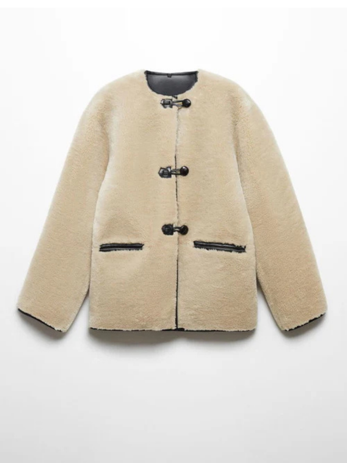 Warm Coat Single-breasted A-Line Coat