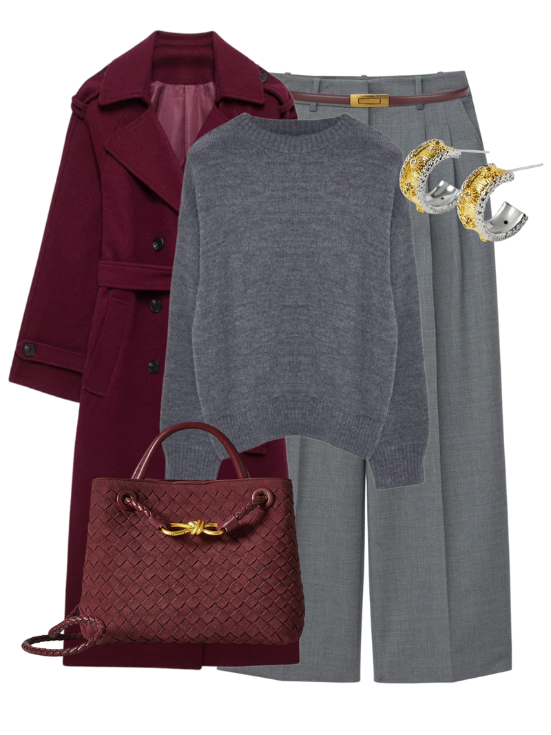 Burgundy Look - 3