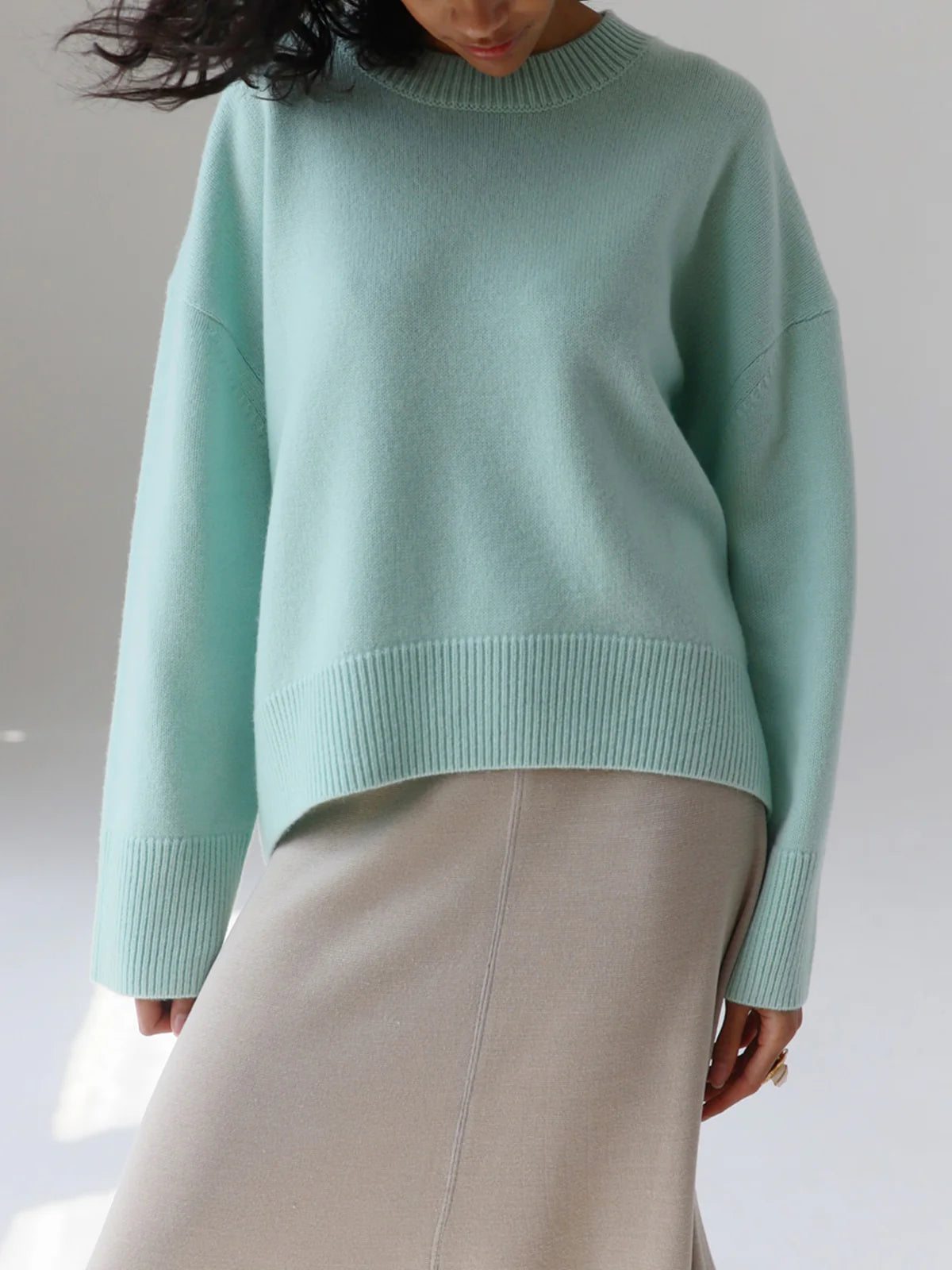 Candyfloss Oversized Pullover Sweater - LA FEMME WANDERER