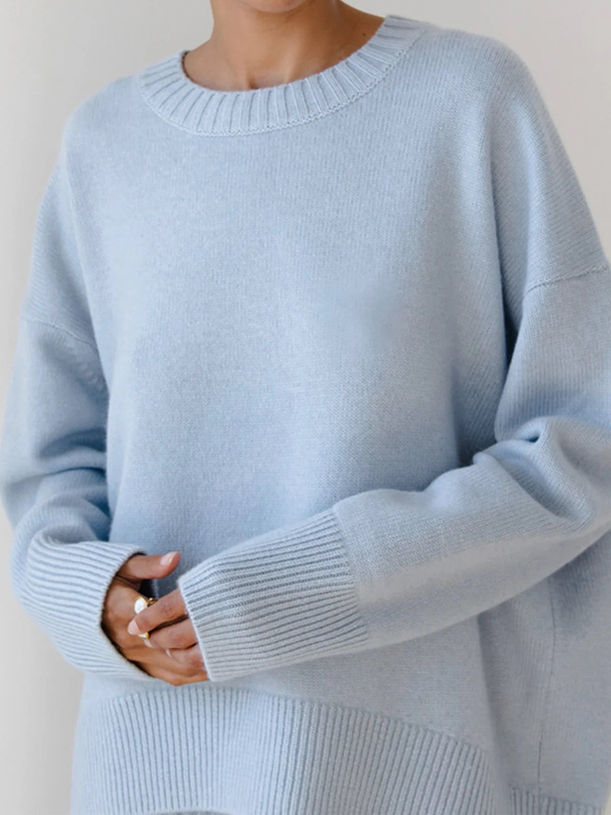 Candyfloss Oversized Pullover Sweater - LA FEMME WANDERER