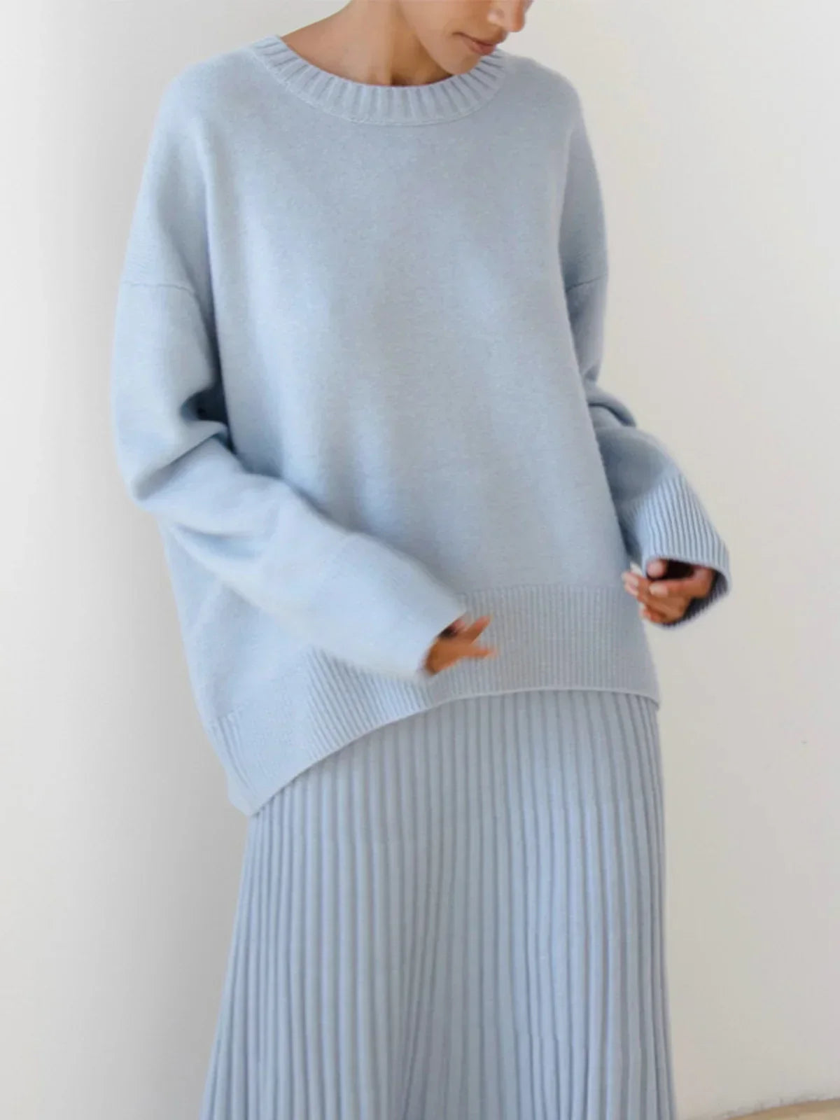 Candyfloss Oversized Pullover Sweater - LA FEMME WANDERER