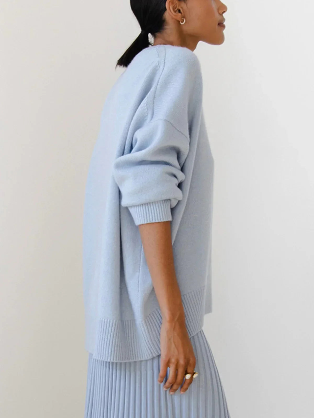 Candyfloss Oversized Pullover Sweater - LA FEMME WANDERER
