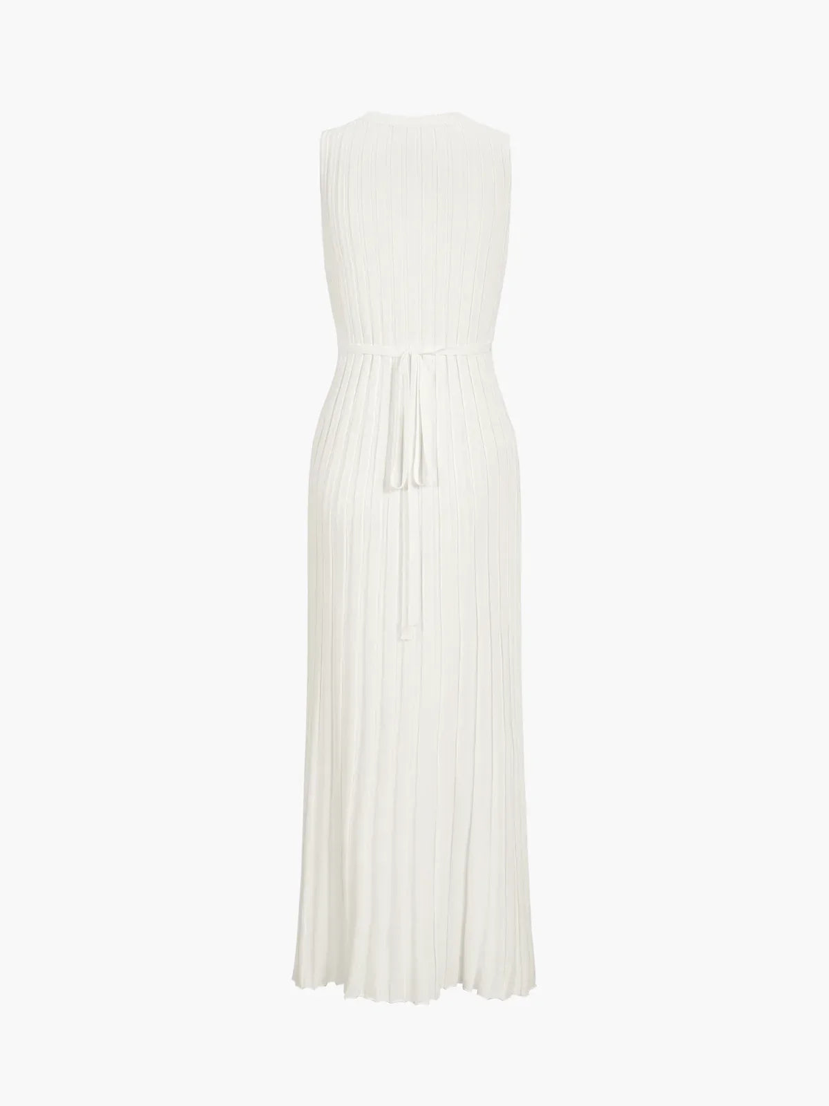 Camille Knit Pleat Maxi Dress - LA FEMME WANDERER