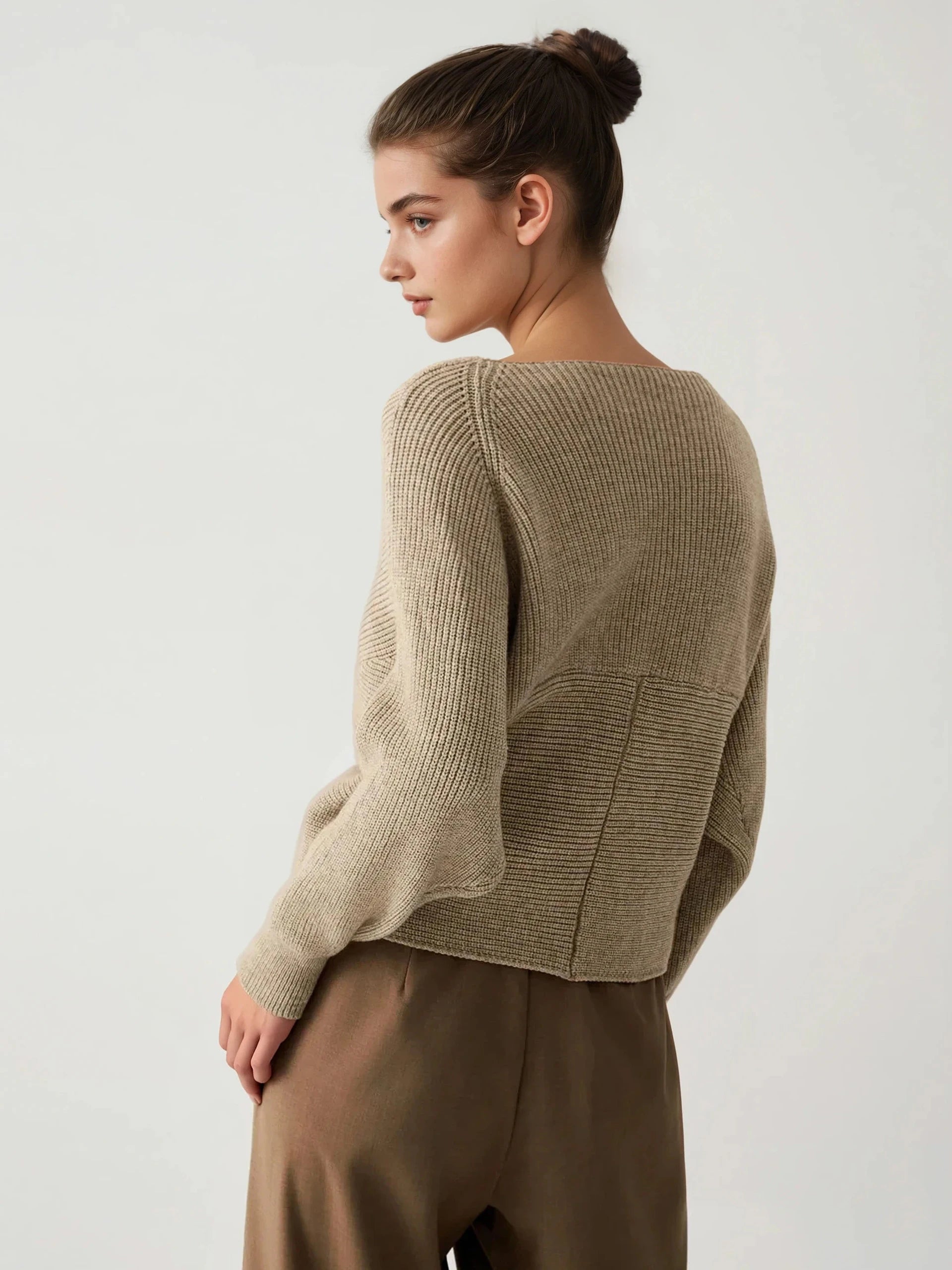 Cross My Heart Oversized Crop Sweater