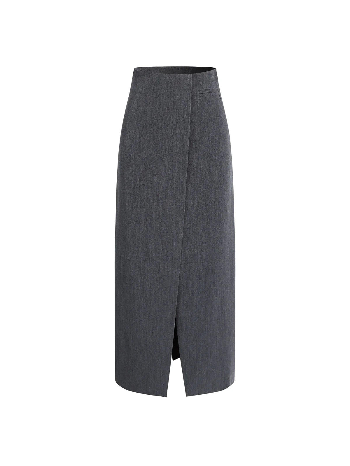 Elegant Slit Maxi Skirt - LA FEMME WANDERER