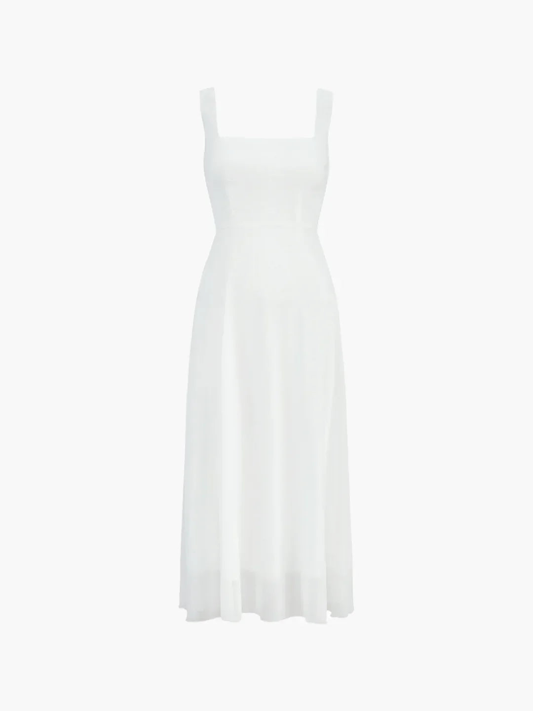 Solid Elegant Style Cami Long Dress | LA FEMME WANDERER Solid Elegant Style Cami Long Dress | LA FEMME WANDERER