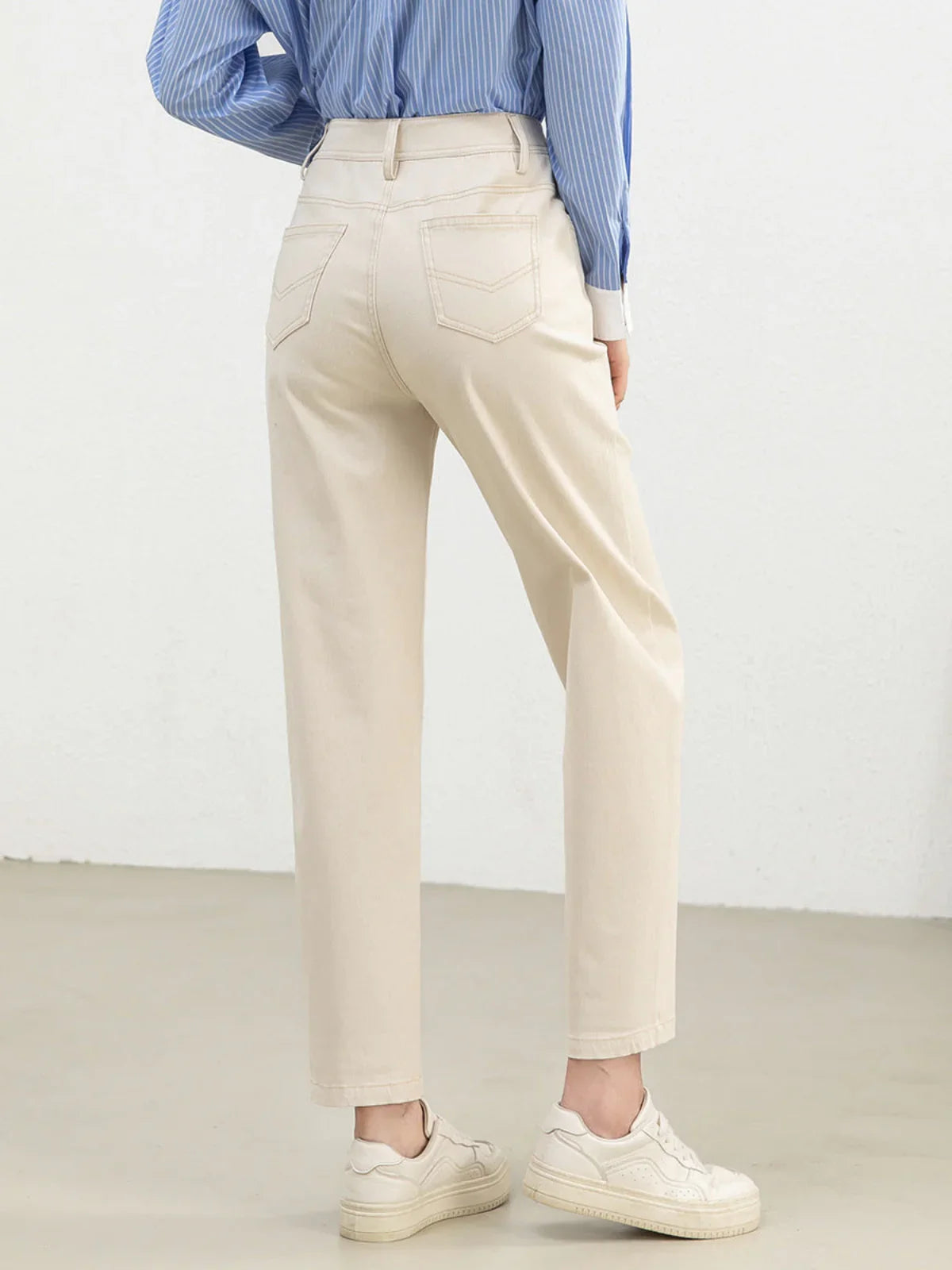 Always Casual High Waist Pants - LA FEMME WANDERER