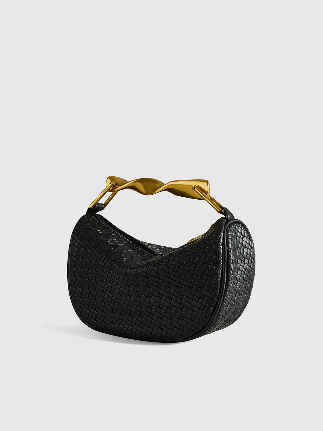 Structured PU Leather Shoulder Bag - LA FEMME WANDERER