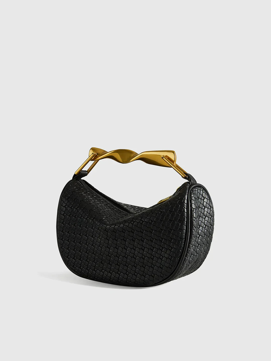 Structured PU Leather Shoulder Bag - LA FEMME WANDERER