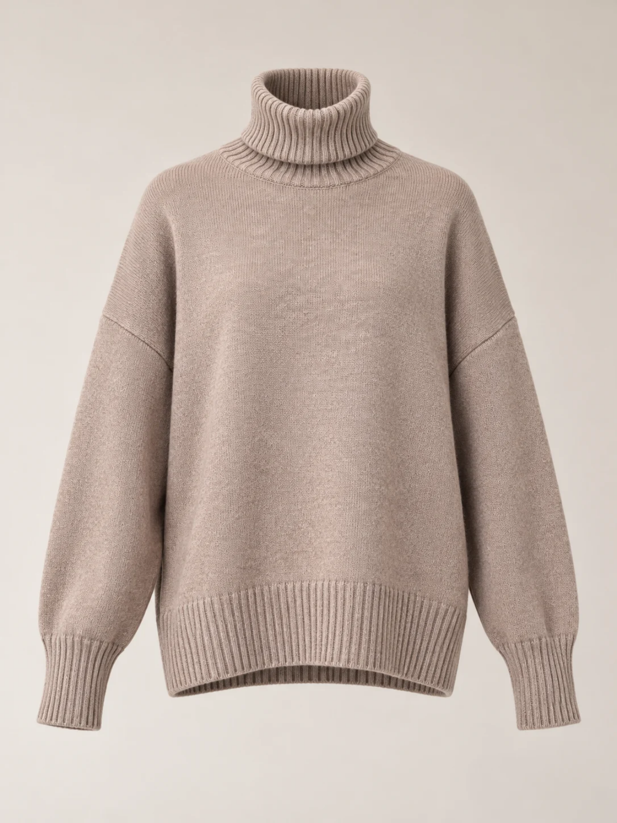Camille Relaxed Turtleneck Sweater