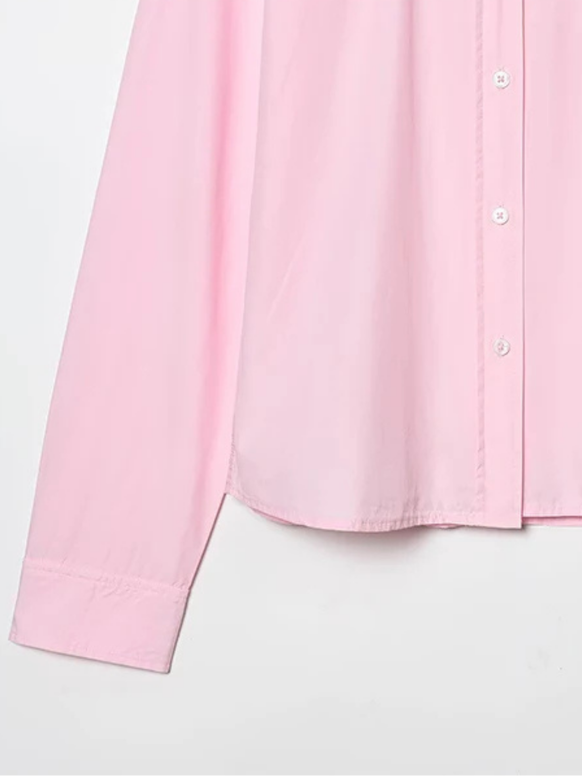 Pink Lapel Collar Women Shirt Long Sleeve Casual Blouse For Spring And Everyday Wear