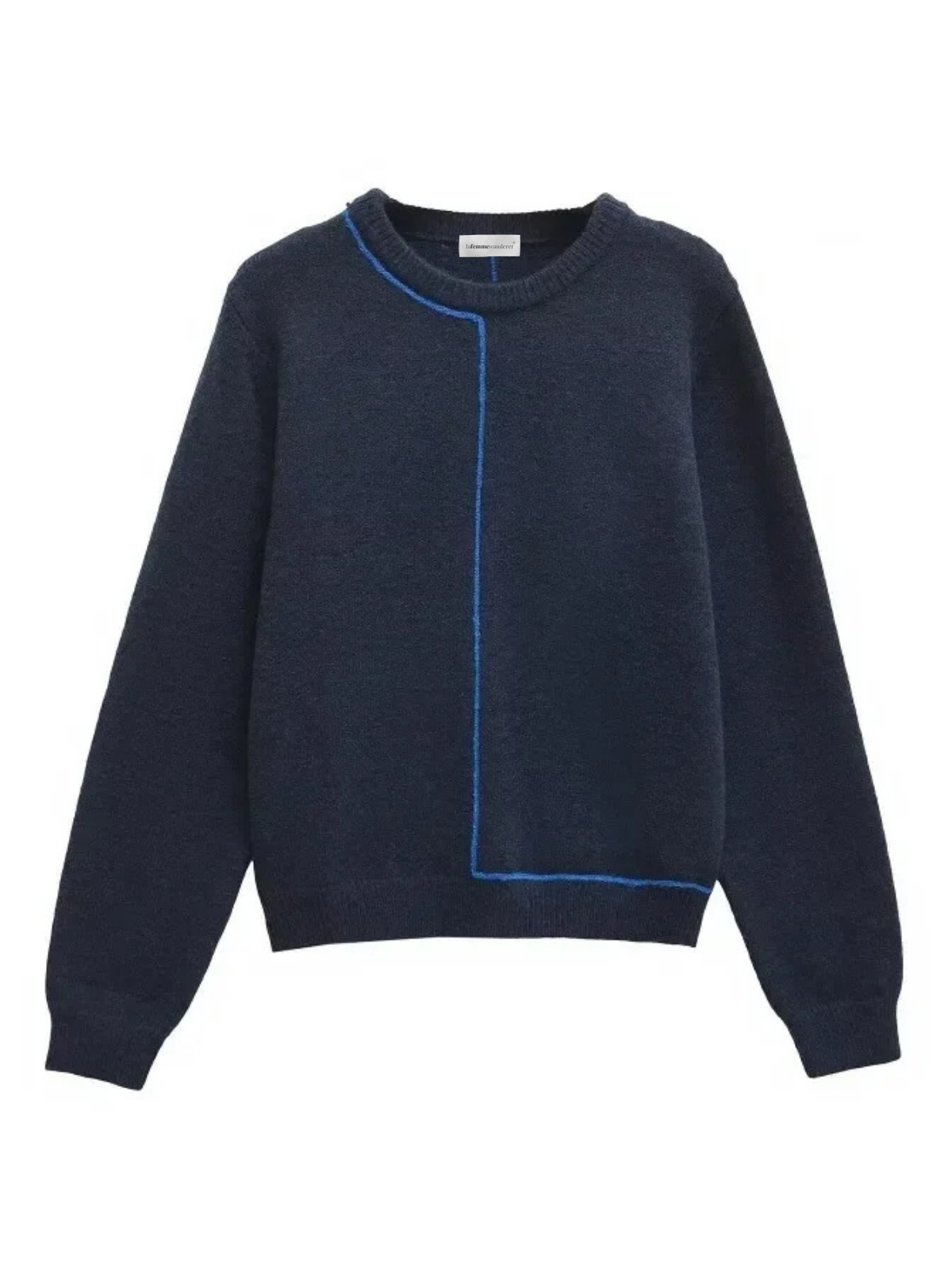 Cozy Vintage O Neck Long Sleeve Sweater