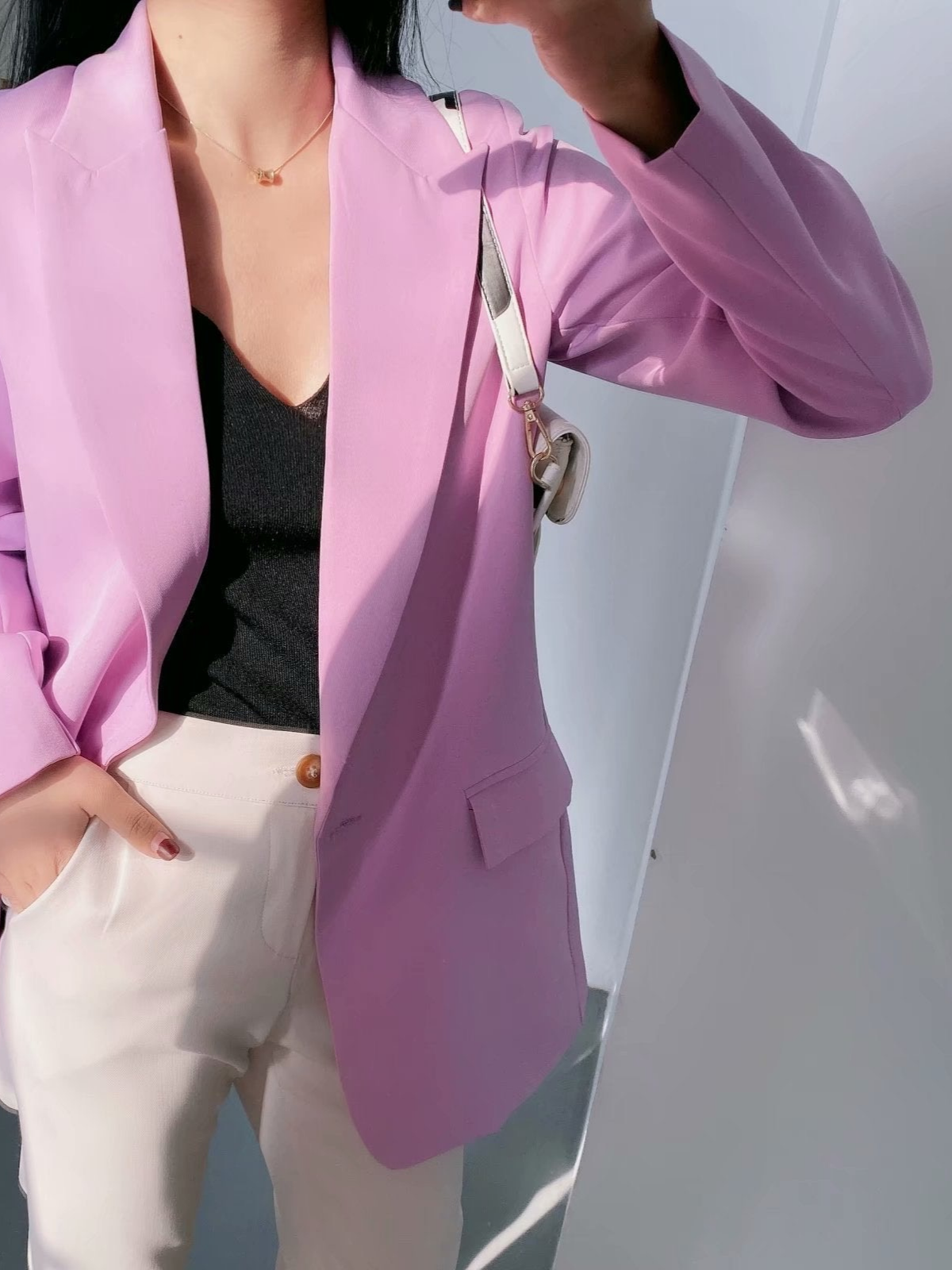 One Button Blazer