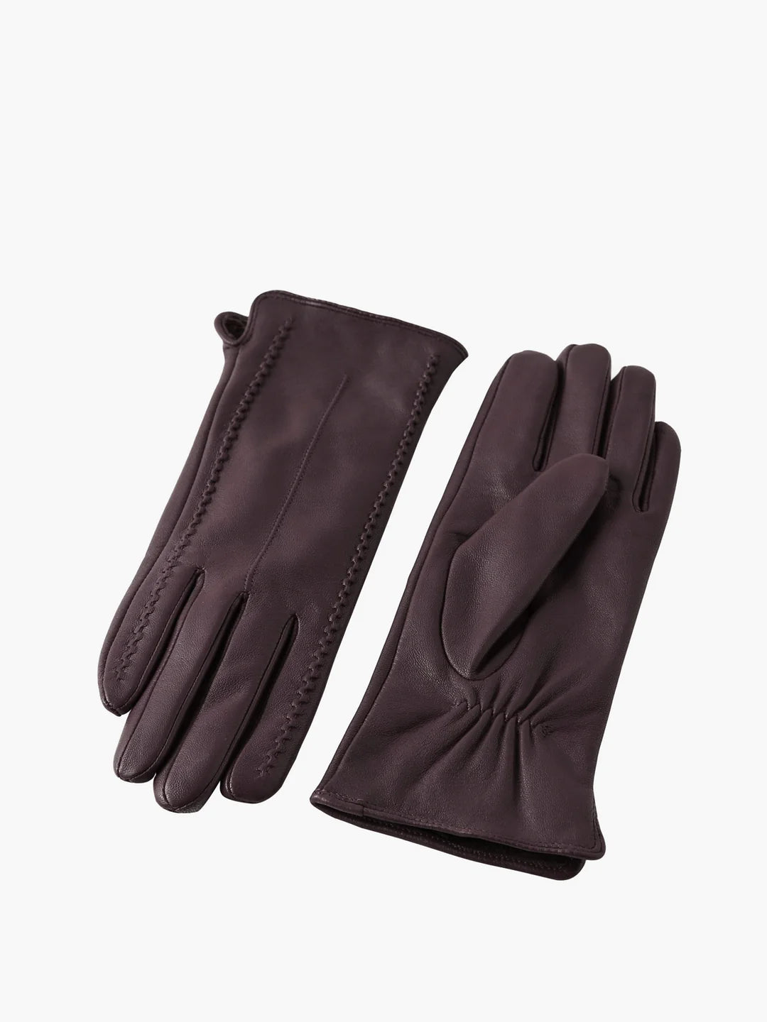 Goatskin Fleece Lined Warm Gloves - LA FEMME WANDERER