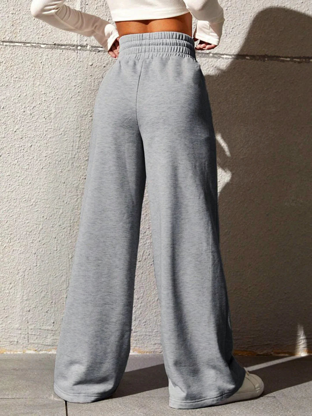 Casual and Chic City Walk Wide Leg Sweatpants - LA FEMME WANDERER