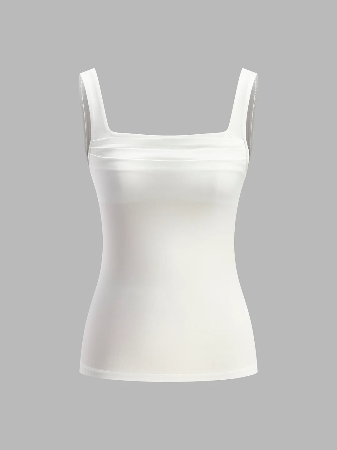 Elegant Style Square Collar Sleeveless Cami Top