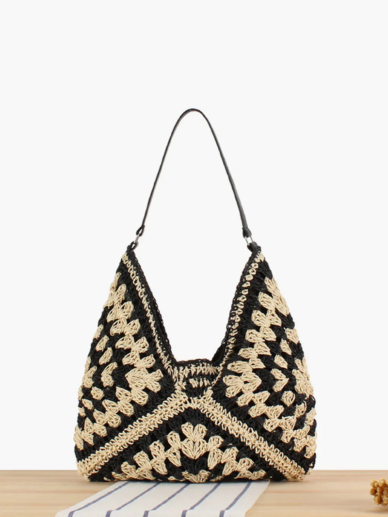 Crochet Macrame Shoulder Bag