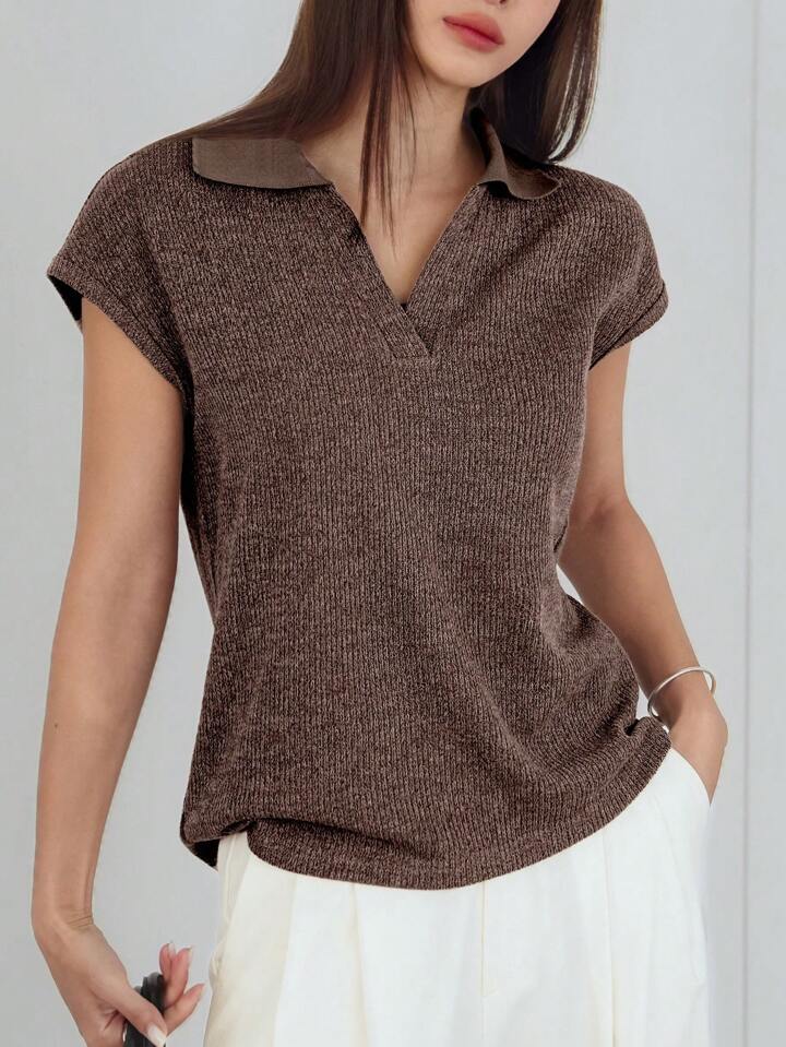 Polo Sweater Tee for Chic Modern Wardrobes