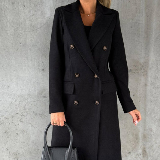 Double Breasted Slim Coat