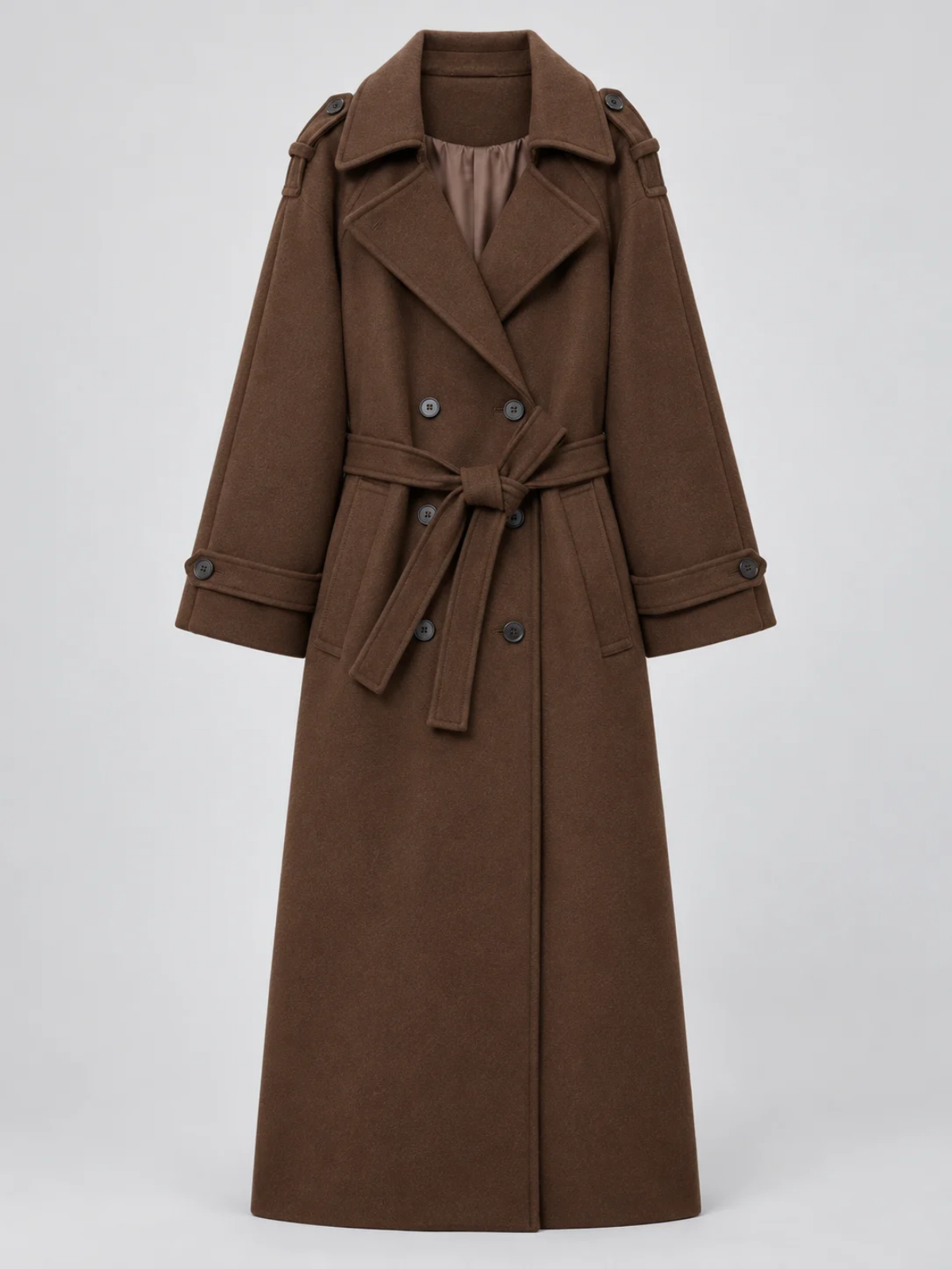 Double-Breasted Everyday Coat