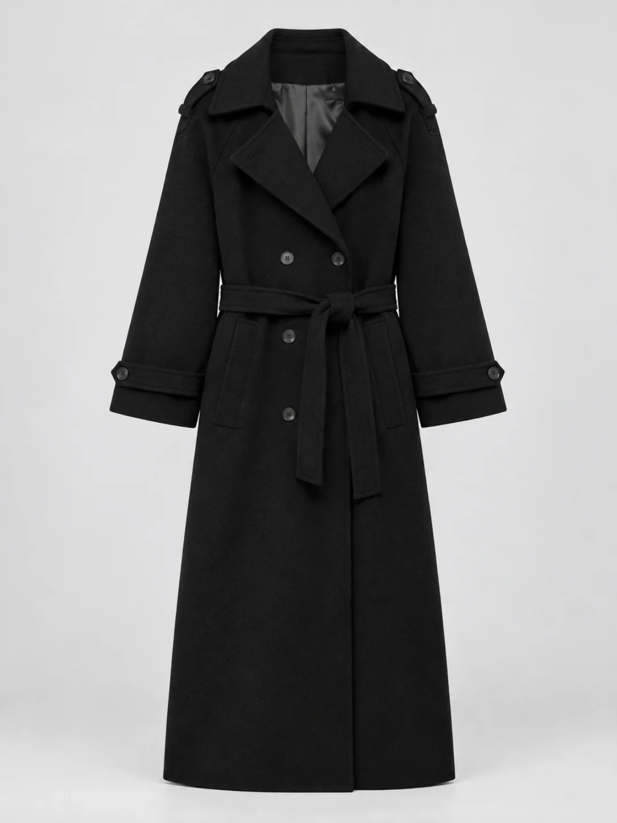 Double-Breasted Everyday Coat