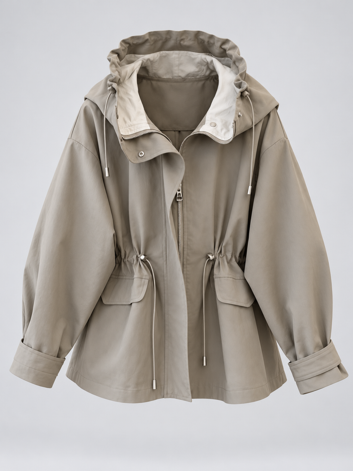 Aveline Drawstring Utility Jacket