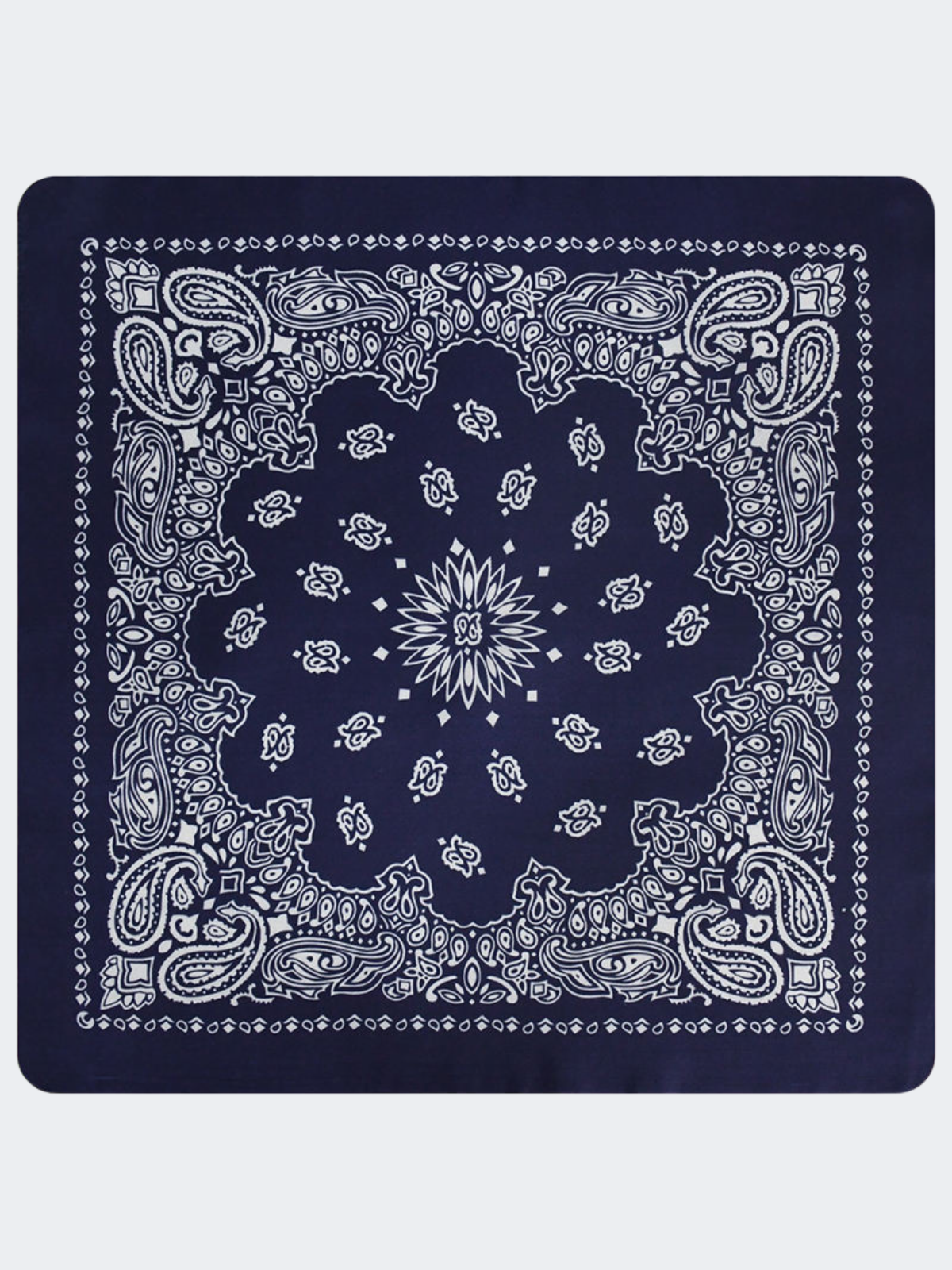 Classic Paisley Square Bandana Scarf