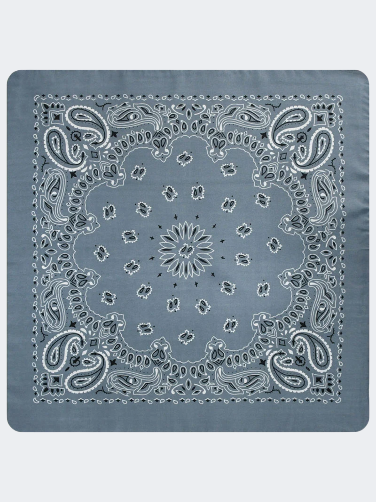 Classic Paisley Square Bandana Scarf