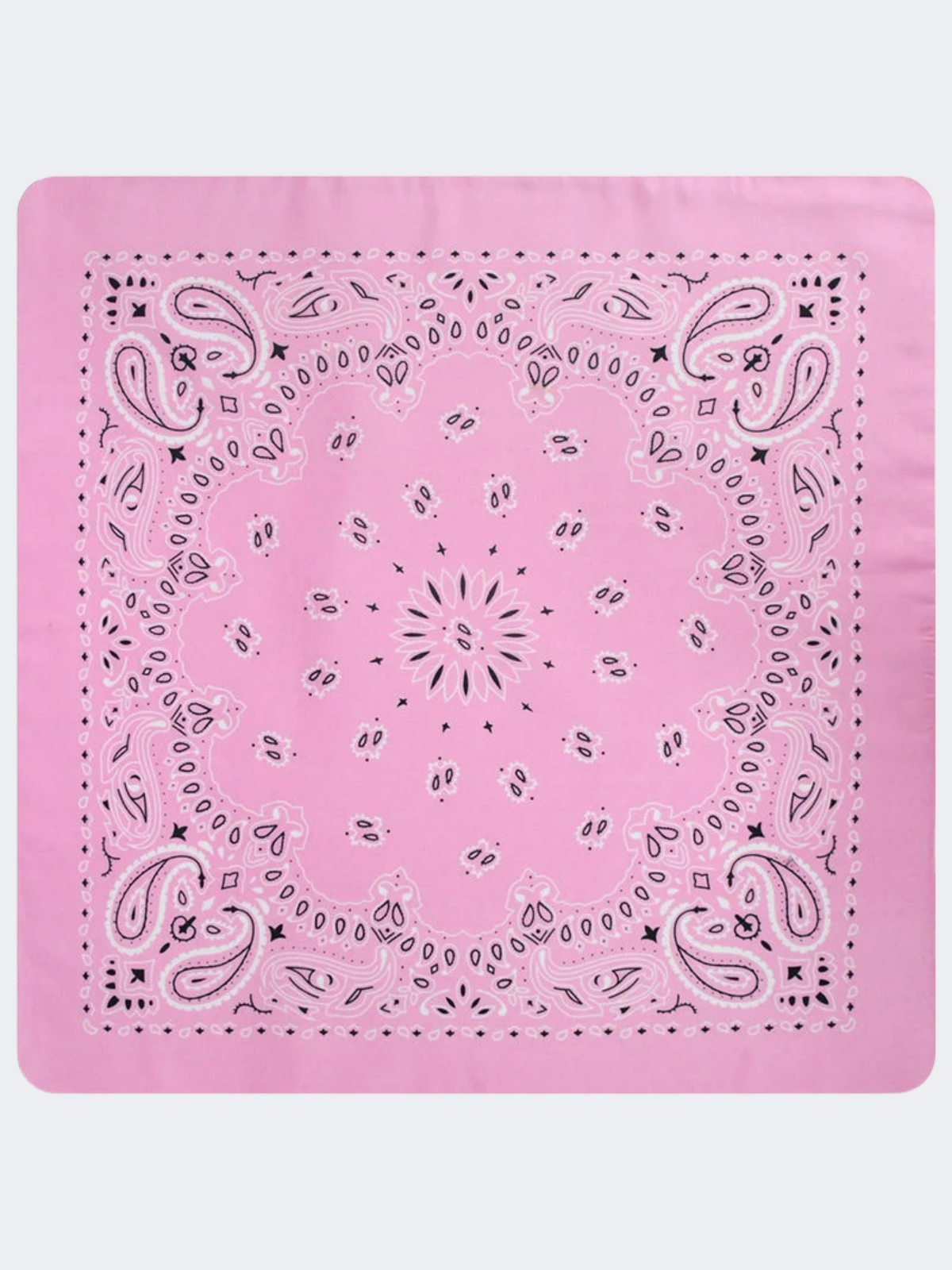 Classic Paisley Square Bandana Scarf