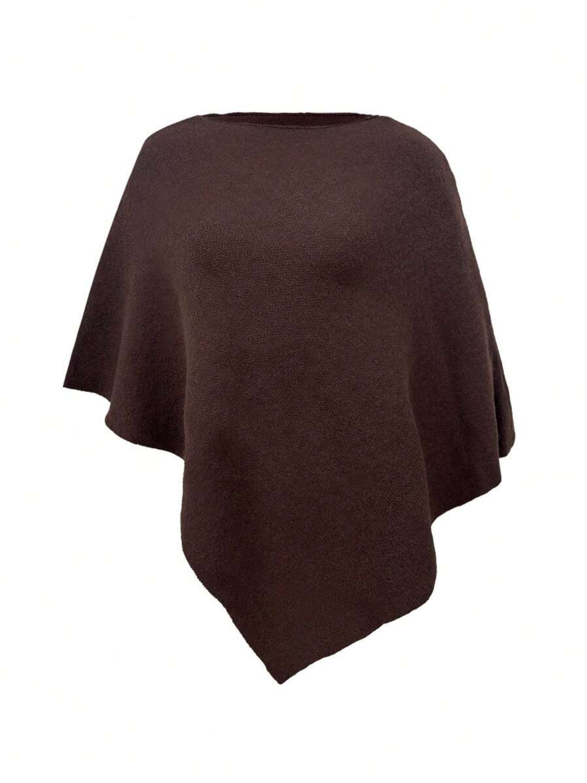 Minimalist Poncho Knit Sweater