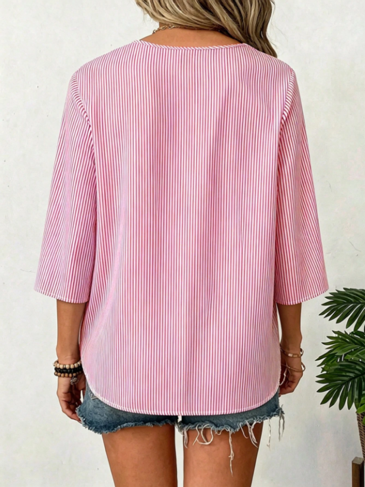 Lightweight Striped Top for Minimalist Summer Wardrobes